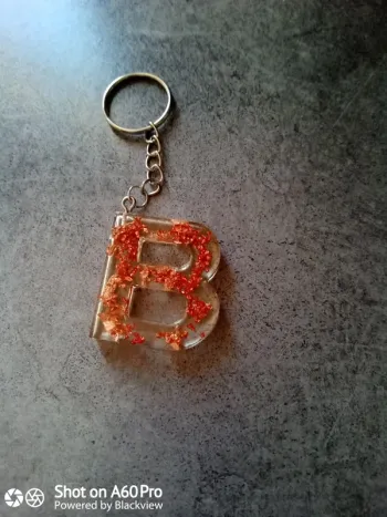 Porte clé lettre B