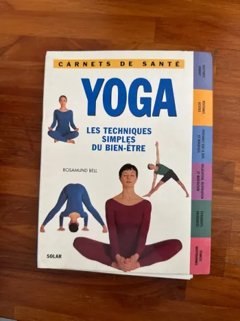 Livre yoga les techniques simples du bien-être