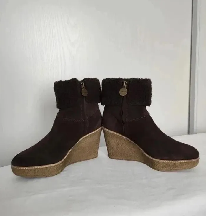 Bottines compensées - Geox - taille 37 - photo numéro 5