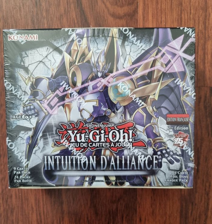 Display 24 booster Yu Gy Oh! Intuition d'alliance