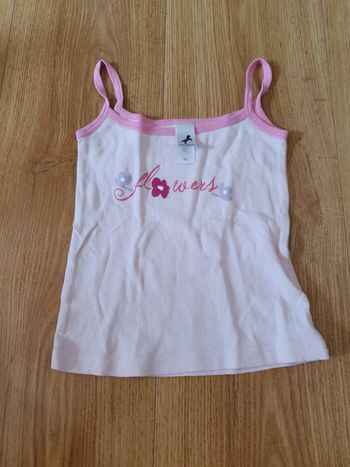 tee shirt débardeur 3 ans palomino