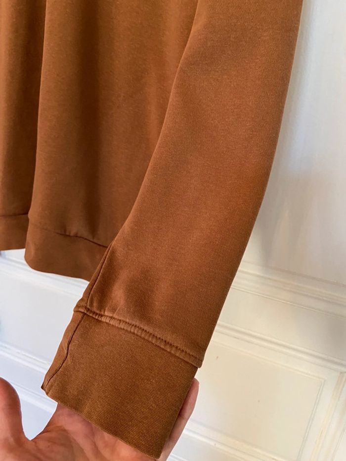 Sweat-shirt à capuche caramel Celio taille M - photo numéro 6