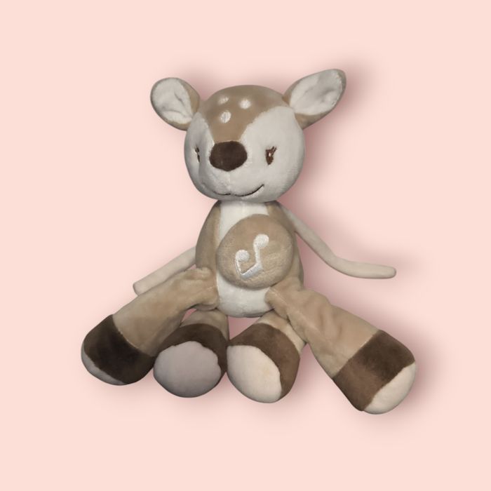 Doudou musical faon biche Nattou