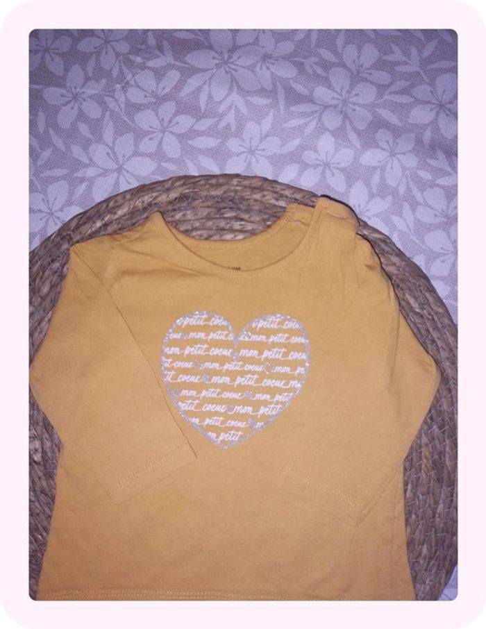 Tee shirt fille 9mois - photo numéro 2