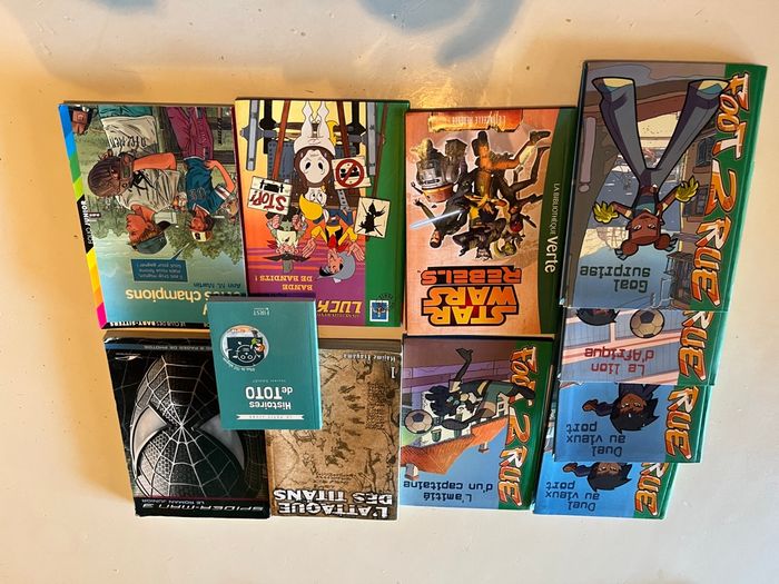 Lot de 11 livres garçons