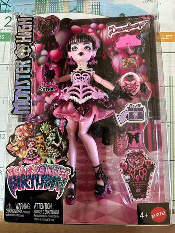 Poupée Monster High Draculaura  Neuf