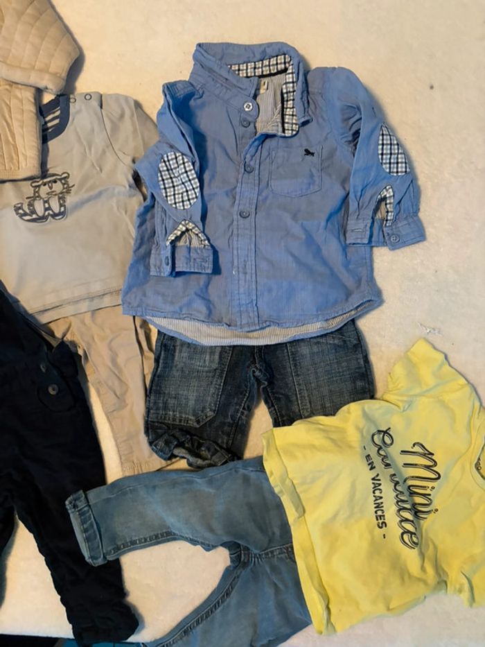 Grand lot 6 mois Garçon - Gemo, Tape à l'œil, Lee Cooper & autres - photo numéro 2