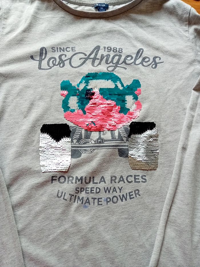 Tshirt manche longue 12ans 💙 - photo numéro 2