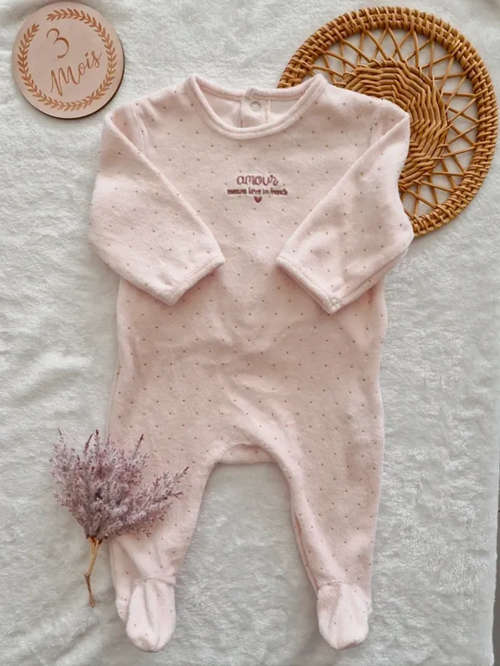 Lot 3 pyjamas 3 mois - photo numéro 7