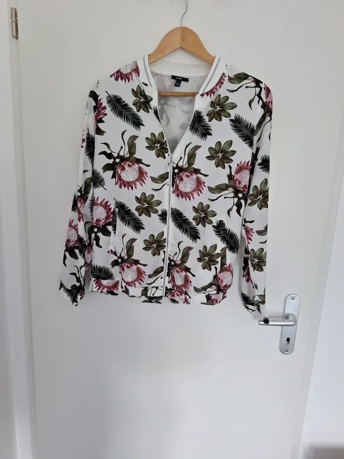 Veste fleuri