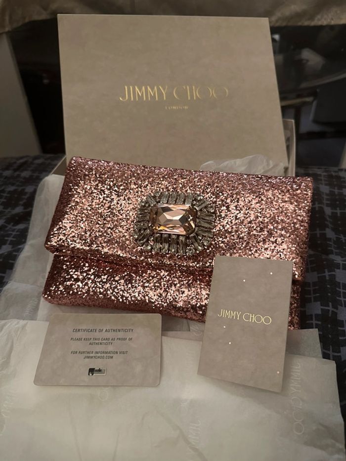 Jimmy Choo Galactica Titania Clutch – Neuf, jamais utilisé