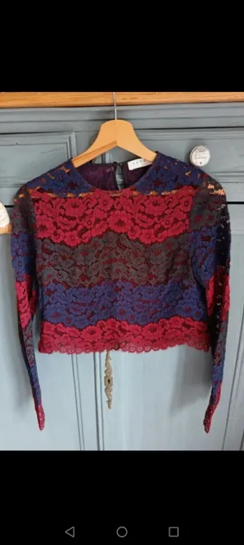 Blouse dentelle Sandro