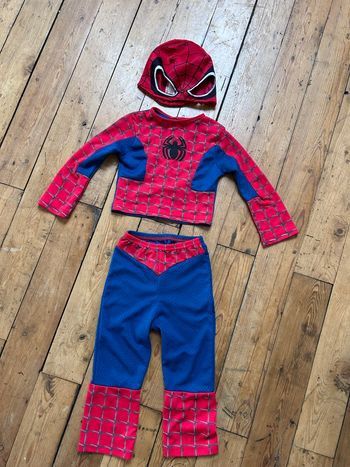 Déguisement bébé 1-3 ans Spiderman Marvel 