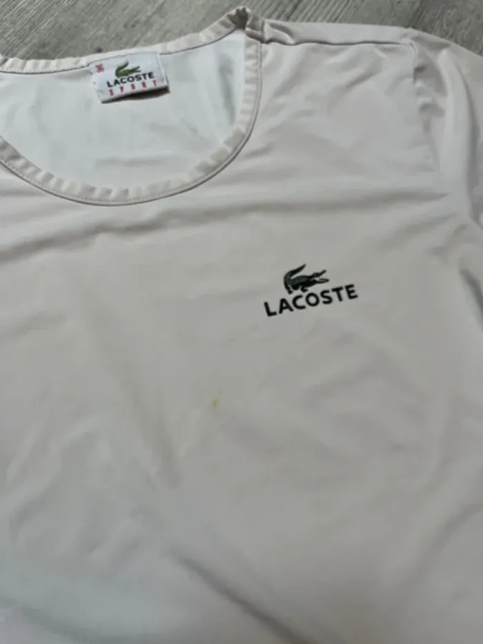 tee shirt lacoste - photo numéro 2