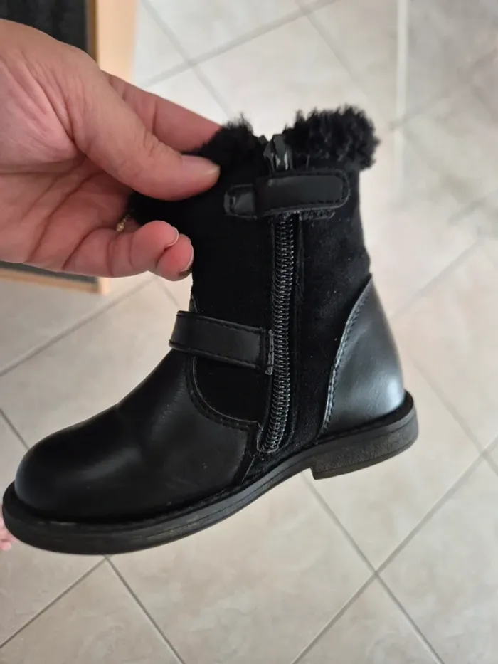 Lot de 2 bottines fourrées - photo numéro 3