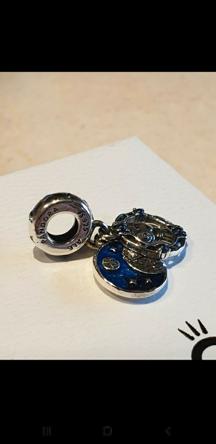 Charm Pandora >< Star Wars double pendant  "Princesse Leia" - photo numéro 7