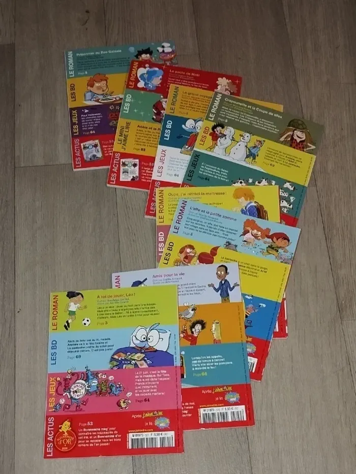 Lot de 8 magazines J’aime lire année 2019-20 L050 - photo numéro 4