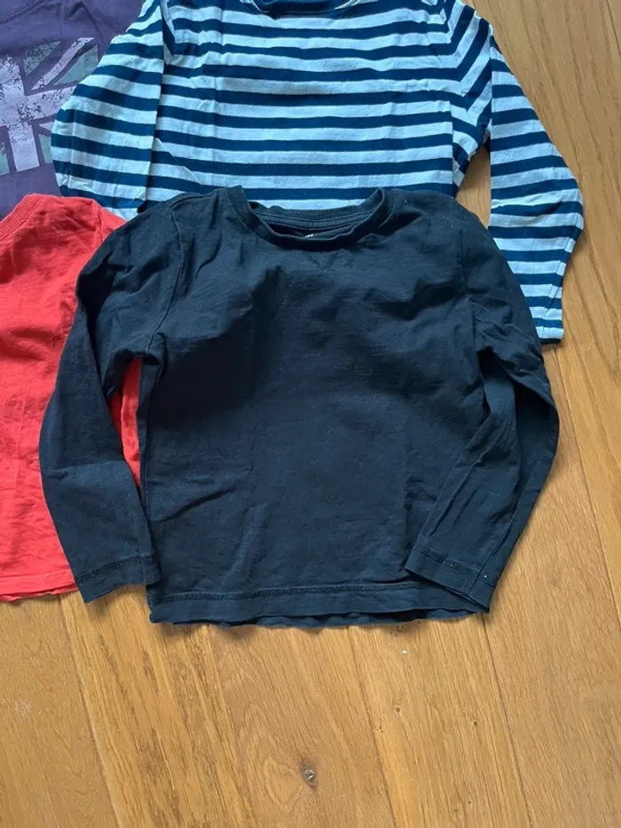 Lot 4 t-shirt manches longues 4 ans - photo numéro 2