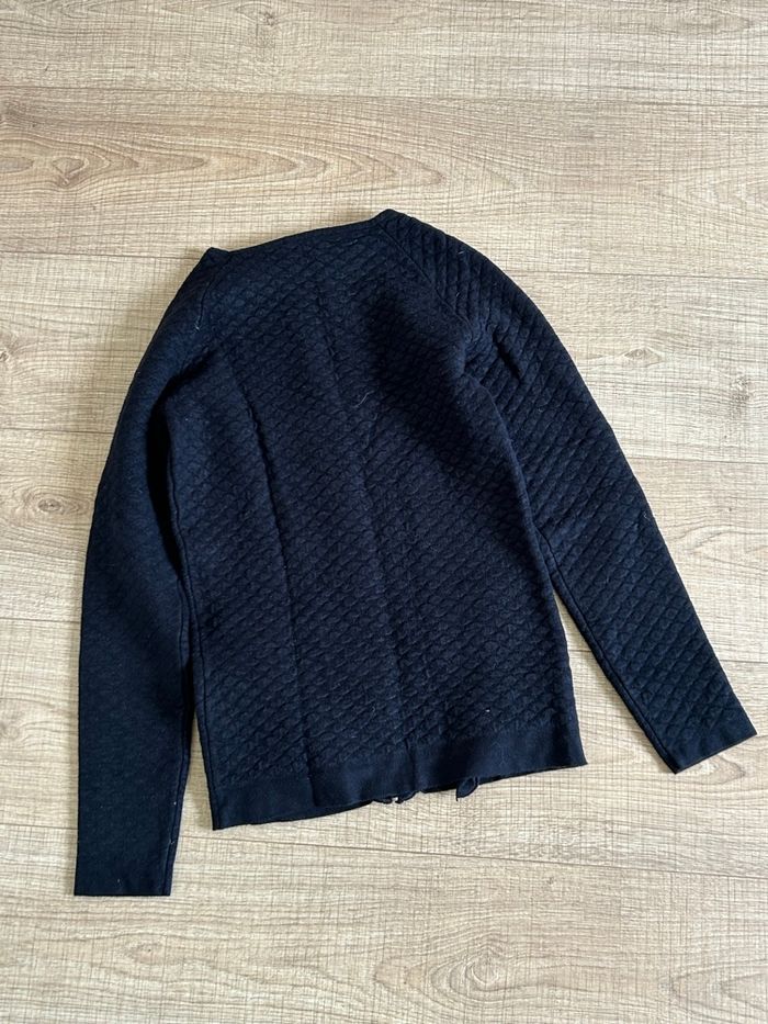 Veste noire avec fermeture Morgan taille S bon état (taille petit) - photo numéro 9