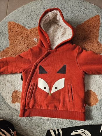 Veste renard- 24 mois