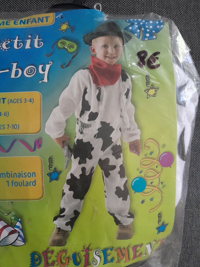 Déguisement le petit cow-boy 4-6ans - photo numéro 6