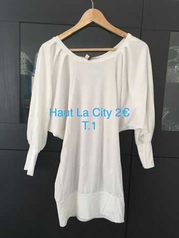 Haut manche 3/4 La City