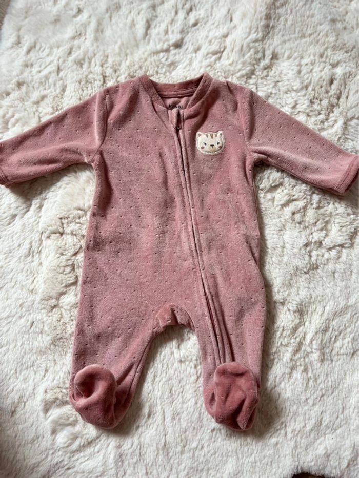 Pyjamas fille 1 mois