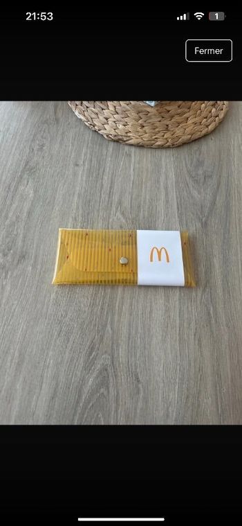 Étui lunettes McDonald’s