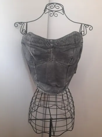 Bustier en jean Jennyfer Neuf 