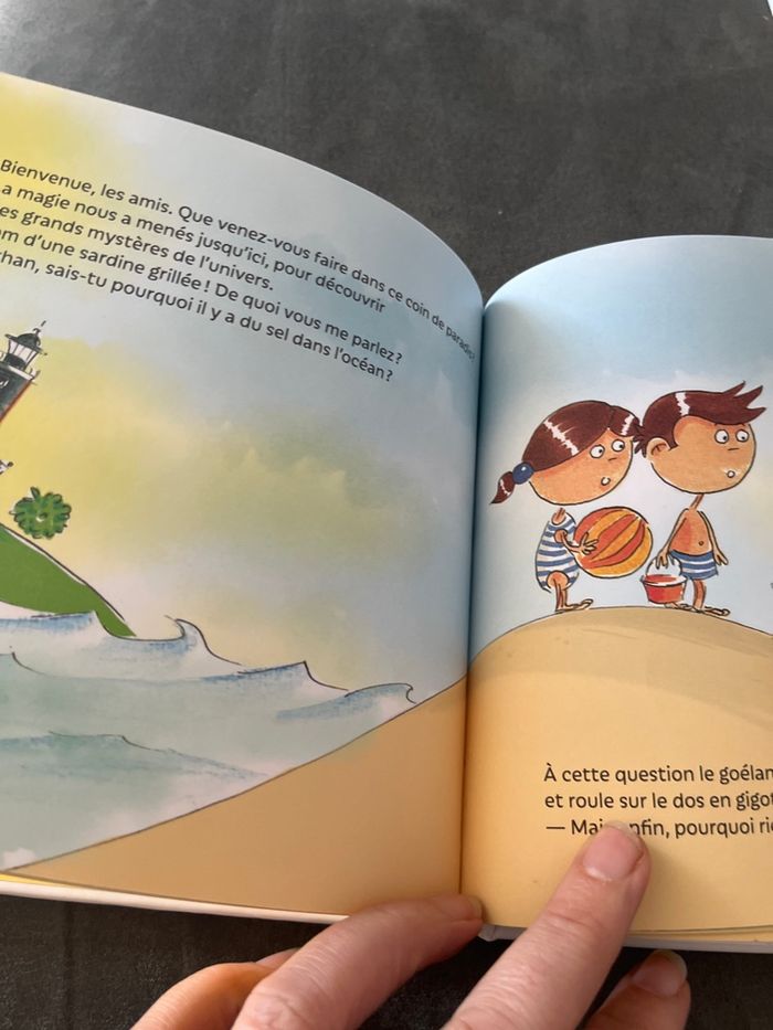 Livre les p’tits moutik pourquoi la mer est salée - photo numéro 2