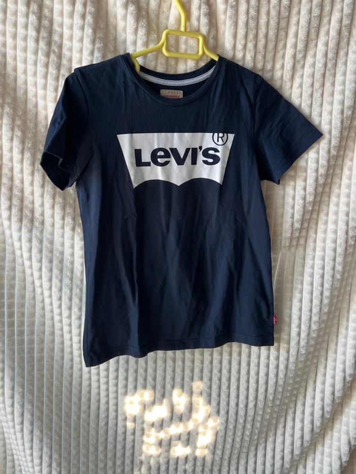 T-shirt Lévis 12 ans bleu marine