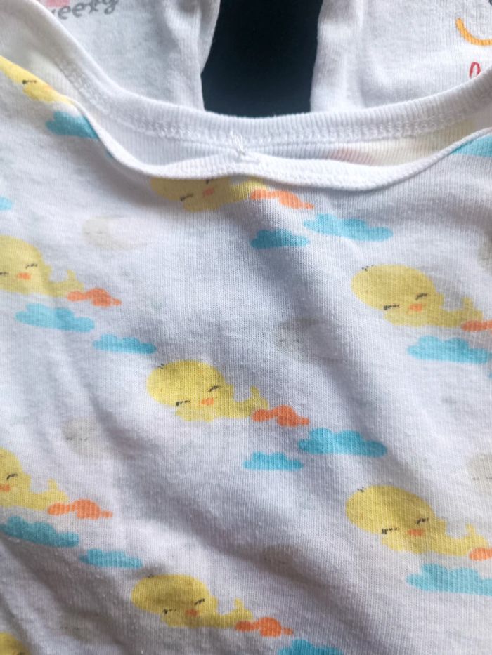 Lot bodies manches courtes 6 mois - photo numéro 3