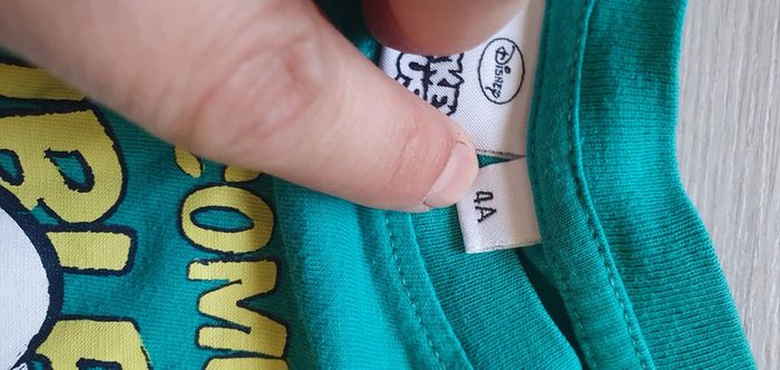 Maillot t-shirt manches courtes 4ans garçon Mickey - photo numéro 3