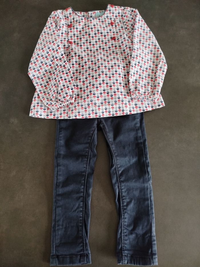 Jean's et tunique