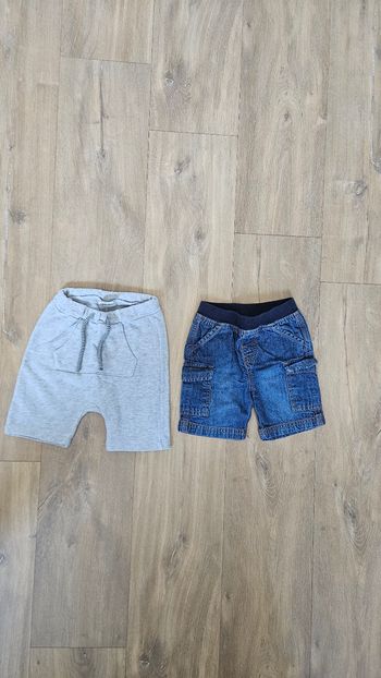 Lot de 2 shorts bébé garçon taille 18 mois,  Tape-à-l'oeil 