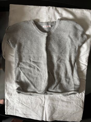 Gilet sans manches gris 
