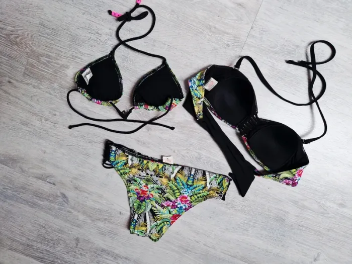 Maillot de bain bikini tropical Banana Moon 2 hauts et un bas 36 - photo numéro 9