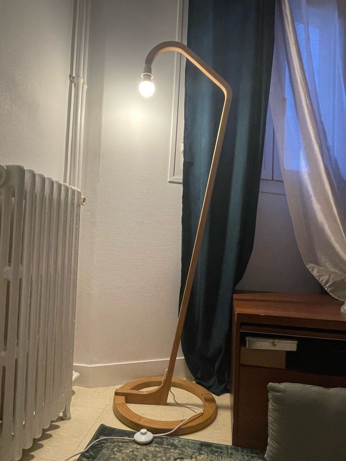 Lampadaire en bois, alinéa - photo numéro 6