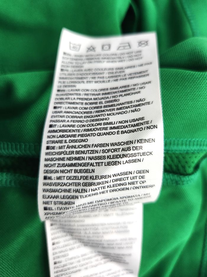 Maillot Nike Vert Manches Courtes - Taille S - Floqué Globus Baumarkt - photo numéro 6