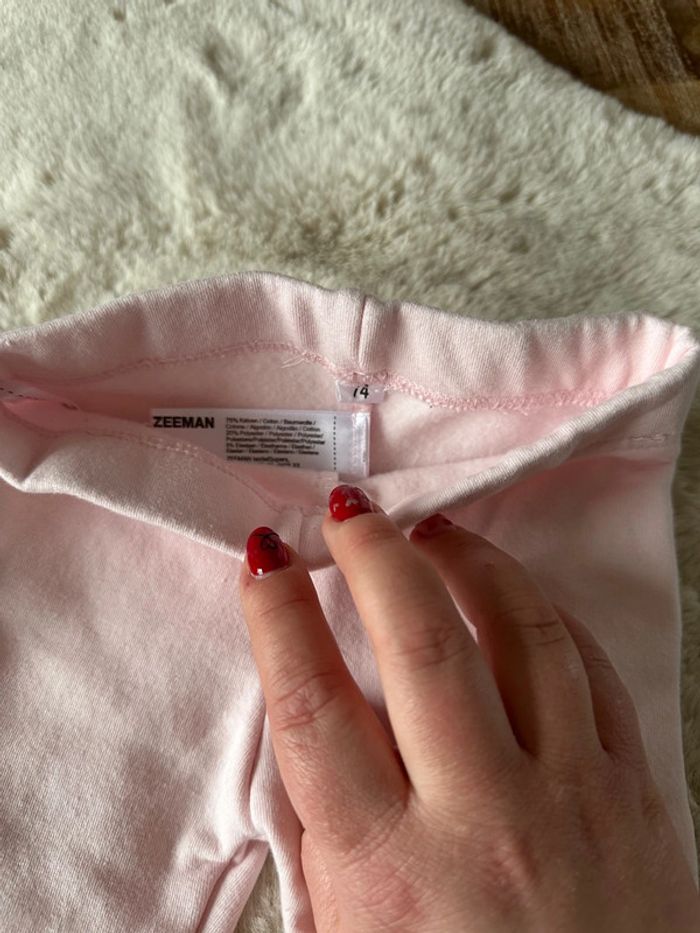 Legging rose 74cm - photo numéro 2