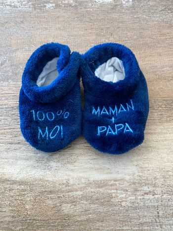 Chaussons bébé unisexe garçon ou fille 3/6 mois