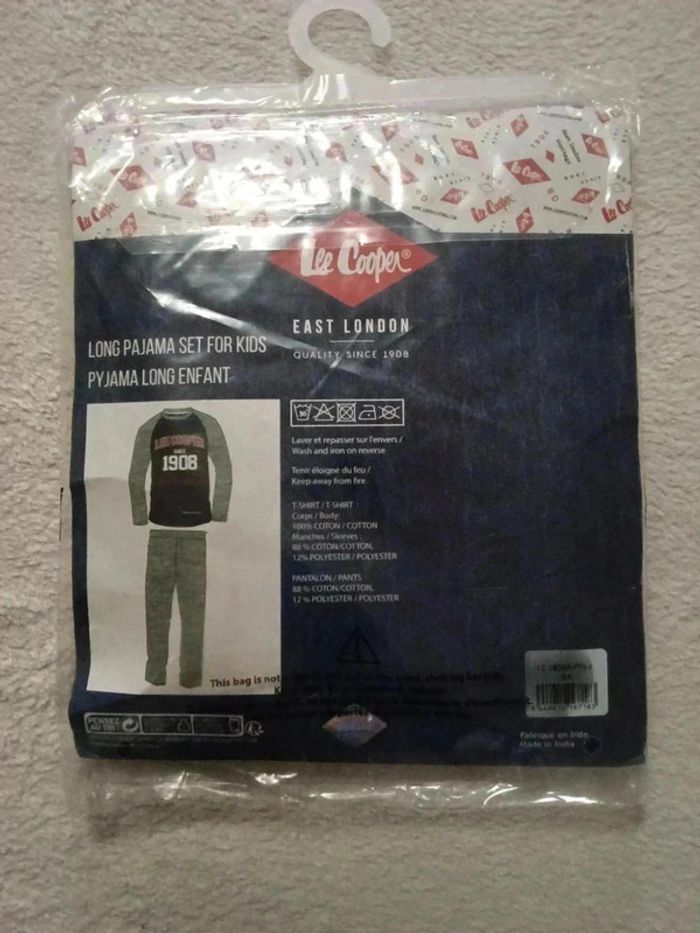 Pyjama lee cooper - photo numéro 2