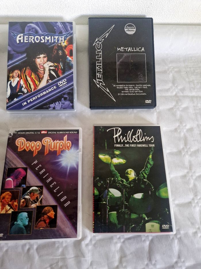 Lot dvd musical / concert  , Rock , Métal - photo numéro 3
