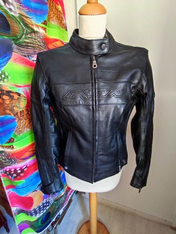 Veste Moto Femme IXON T.36 avec doublure hiver.