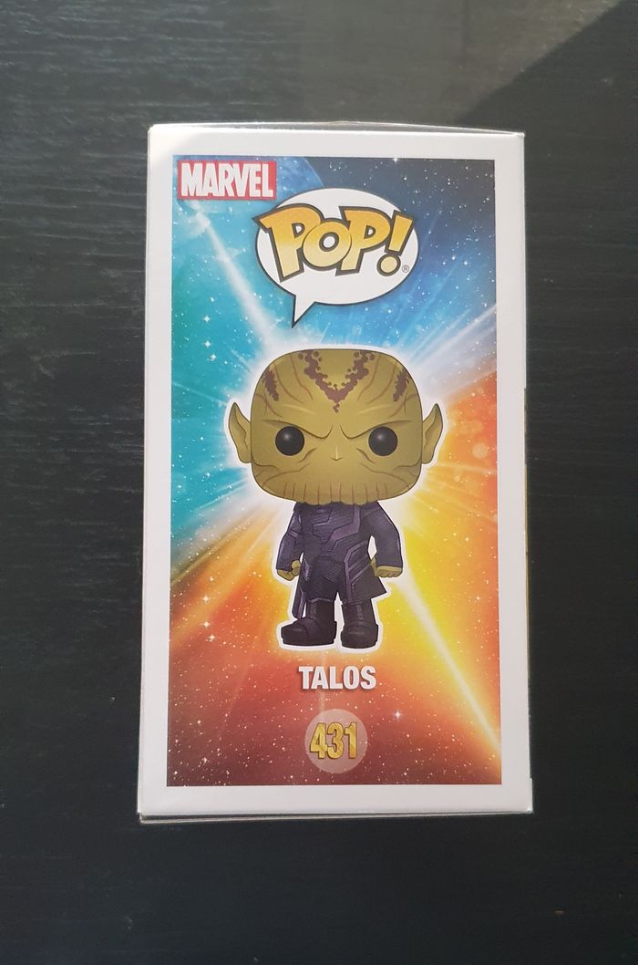 Lot 2 Funko Pop Marvel – Talos #431 & Yon-Rogg #429 - photo numéro 7