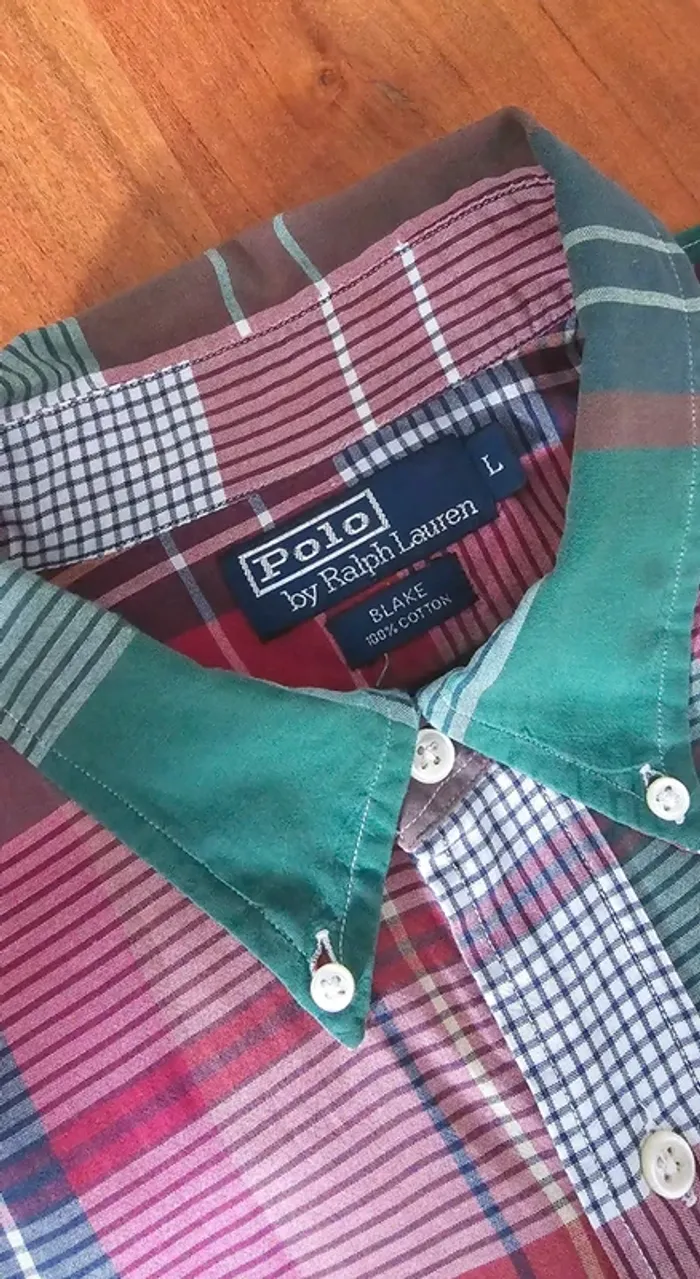 Chemise Ralph Lauren Taille L - photo numéro 2
