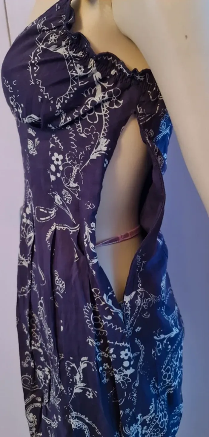Robe été femme violette - photo numéro 4