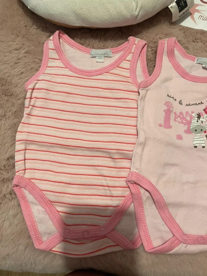 Lot de 3 body sans manche 3 M - photo numéro 2