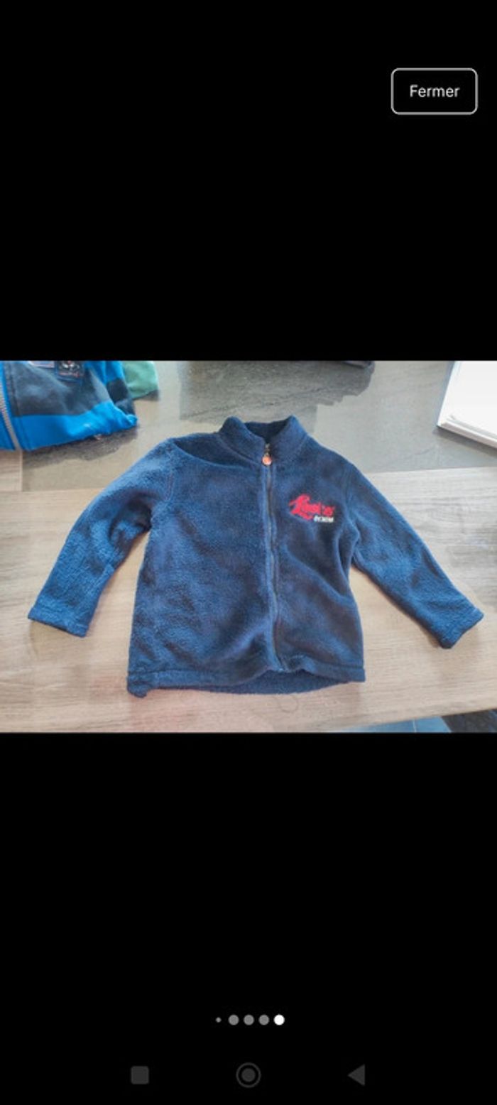Gilet polaire garçon 24 mois