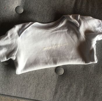 Body manches courtes 9 mois